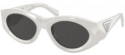 Gafas de Sol - Prada - SPR 20ZS - 1425S0 WHITE // DARK GREY