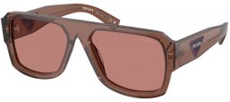 Gafas de Sol - Prada - SPR 22YS - 17O60B  TRANSPARENT BROWN // LIGHT BROWN