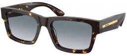 Sunglasses - Prada - SPR 25ZS - 16R30F  TORTOISE BLACK MALT // GREY GRADIENT