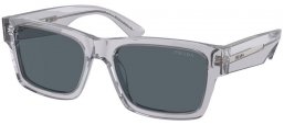 Gafas de Sol - Prada - SPR 25ZS - U430A9  CRYSTAL GREY // BLUE