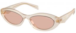 Gafas de Sol - Prada - SPR 26ZS - 12V4I2  MILKY OPAL // LIGHT BROWN