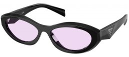 Gafas de Sol - Prada - SPR 26ZS - 16K40J  BLACK // VIOLET