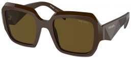 Gafas de Sol - Prada - SPR 28ZS - 15L09Z  LODEN // DARK BROWN