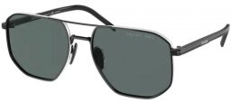 Gafas de Sol - Prada - SPR 59YS - 1AB5Z1 BLACK // DARK GREY POLARIZED