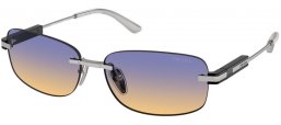 Gafas de Sol - Prada - SPR 68ZS - 1BC06Z  SILVER // BLUE GRADIENT YELLOW