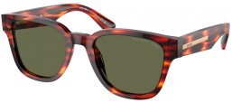 Gafas de Sol - Prada - SPR A04S - 13O03R  HAVANA RED // GREEN POLARIZED