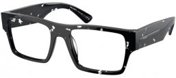 Monturas - Prada - VPR A08V - 15O1O1  BLACK HAVANA TRANSPARENT