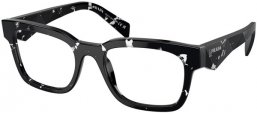 Monturas - Prada - VPR A10V - 15O1O1  BLACK HAVANA TRANSPARENT