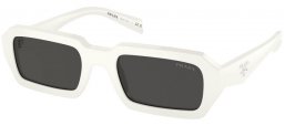 Sunglasses - Prada - SPR A12S - 17K08Z  WHITE // DARK GREY