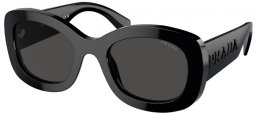 Gafas de Sol - Prada - SPR A13S - 1AB5S0  BLACK // DARK GREY