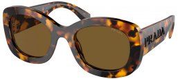 Gafas de Sol - Prada - SPR A13S - VAU01T  TORTOISE HONEY // DARK BROWN