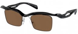 Sunglasses - Prada - SPR A15S - 1AB8C1  BLACK // DARK BROWN