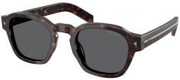 Gafas de Sol - Prada - SPR A16S - 17N731  ROOT TARTARUGA // DARK GREY