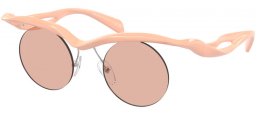 Gafas de Sol - Prada - SPR A18S - 18Q4I2  PEACH // LIGHT BROWN