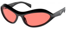 Gafas de Sol - Prada - SPR A20S - 16K20B  BLACK // PINK