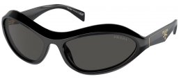 Gafas de Sol - Prada - SPR A20S - 16K5S0  BLACK // DARK GREY