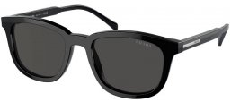 Gafas de Sol - Prada - SPR A21S - 16K08Z  BLACK // DARK GREY