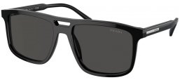 Gafas de Sol - Prada - SPR A22S - 16K08Z  BLACK // DARK GREY