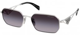 Lunettes de soleil - Prada - SPR A51S - 1BC90A  SILVER // GREY GRADIENT