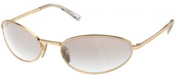 Gafas de Sol - Prada - SPR A59S - 14N7H1  PALE GOLD // CLEAR MIRROR GOLD GRADIENT