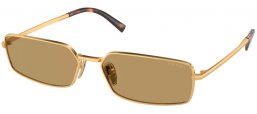 Gafas de Sol - Prada - SPR A60S - 5AK70G  GOLD // GREEN OLIVE