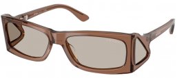 Gafas de Sol - Prada - SPR B03S - 16W5J2  TRANSPARENT BROWN // LIGHT BROWN