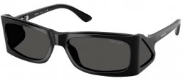 Gafas de Sol - Prada - SPR B03S - 1AB5S0  BLACK // DARK GREY