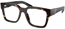 Monturas - Prada - VPR 08ZV - 16R1O1 TORTOISE BLACK MALT