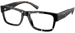 Monturas - Prada - VPR 15YV - 15S1O1 BLACK CRYSTAL TORTOISE