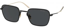 Gafas de Sol - Prada - SPR 54WS - 04Q5S0 MATTE BLACK // DARK GREY