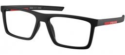 Monturas - Prada Linea Rossa - VPS 02QV - 1BO1O1 MATTE BLACK