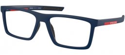 Monturas - Prada Linea Rossa - VPS 02QV - MAG1O1 MATTE BLUE