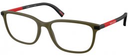 Monturas - Prada Linea Rossa - VPS 02RV - 15X1O1  MATTE GREEN MILITARY