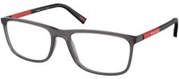 Monturas - Prada Linea Rossa - VPS 03QV - 01D1O1  TRANSPARENT ANTHRACITE