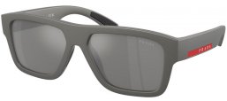 Gafas de Sol - Prada Linea Rossa - SPS 04ZS - 16X7W1  METAL GREY // GREY MIRROR SILVER