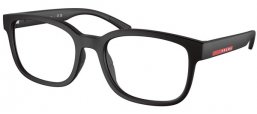 Monturas - Prada Linea Rossa - VPS 05QV - DG01O1  BLACK RUBBER