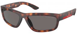 Gafas de Sol - Prada Linea Rossa - SPS 05ZS - 17X02G  DARK HAVANA RUBBER // DARK GREY POLARIZED