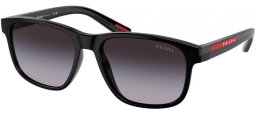 Gafas de Sol - Prada Linea Rossa - SPS 06YS - 1AB09U  BLACK // GREY GRADIENT