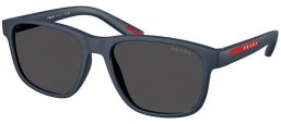 Gafas de Sol - Prada Linea Rossa - SPS 06YS - TFY06F  BLUE RUBBER // DARK GREY