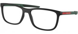 Frames - Prada Linea Rossa - VPS 07OV - 1BO1O1  MATTE BLACK