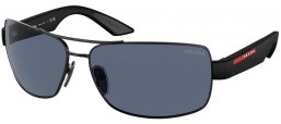 Gafas de Sol - Prada Linea Rossa - SPS 50ZS - 1BO09R  MATTE BLACK // TUNING BLUE