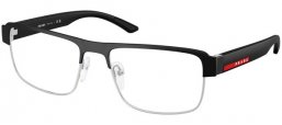 Frames - Prada Linea Rossa - VPS 51RV - 1BO1O1  MATTE BLACK SILVER