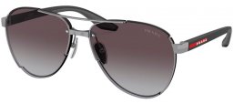 Gafas de Sol - Prada Linea Rossa - SPS 51YS - 5AV09U  GUNMETAL // GREY GRADIENT