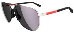 Gafas de Sol - Prada Linea Rossa - SPS 53ZS - 18X80I  MATTE CHAMPAGNE // PURPLE BROWN MIRROR SILVER