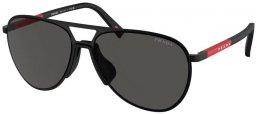 Lunettes de soleil - Prada Linea Rossa - SPS 53ZS - 1BO06F  MATTE BLACK // DARK GREY