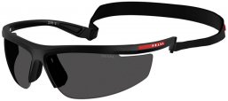 Gafas de Sol - Prada Linea Rossa - SPS A02S - 1BO5S0  BLACK OPAQUE // SLATE