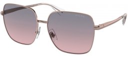 Gafas de Sol - RALPH Ralph Lauren - RA4142 - 942768  SHINY ROSE GOLD // LIGHT BROWN GRADIENT VIOLET