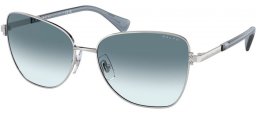 Gafas de Sol - RALPH Ralph Lauren - RA4146 - 900319  SHINY SILVER // BLUE GRADIENT