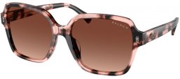 Gafas de Sol - RALPH Ralph Lauren - RA5304U - 6058T5  SHINY HAVANA PINK // BROWN GRADIENT POLARIZED