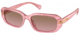 Gafas de Sol - RALPH Ralph Lauren - RA5311U - 619914  SHINY STRIPED PINK // BROWN GRADIENT PINK